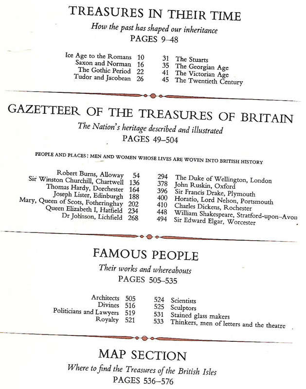 Treasures of Britain and Treasures of Ireland