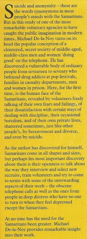 Acting as Friends: The Story of the Samaritans | Michael De-la-Noy