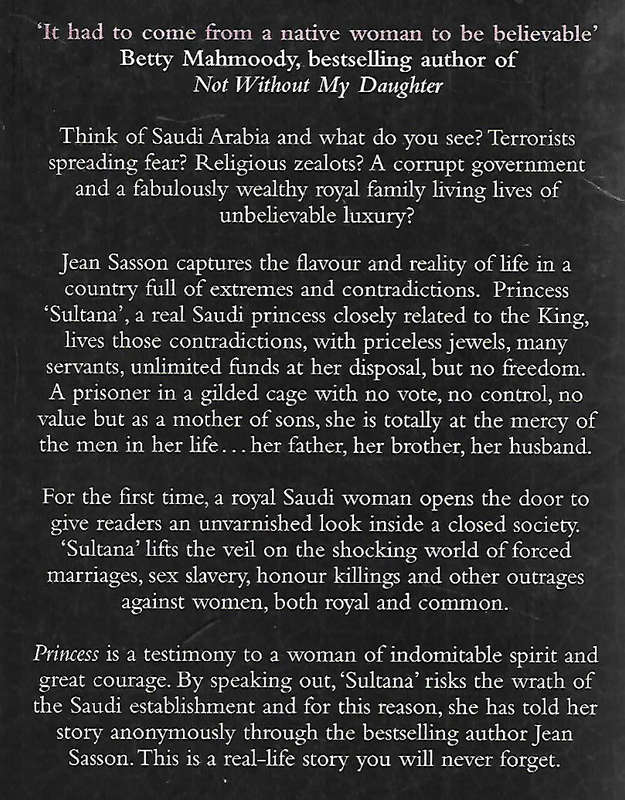 Princess: The True Story of Life Inside the Royal Family | Jean Sasson