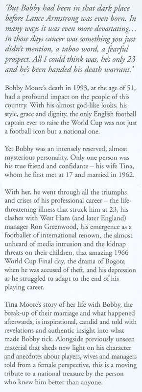 Bobby Moore, by the Person Who Knew Him Best | Tina Moore