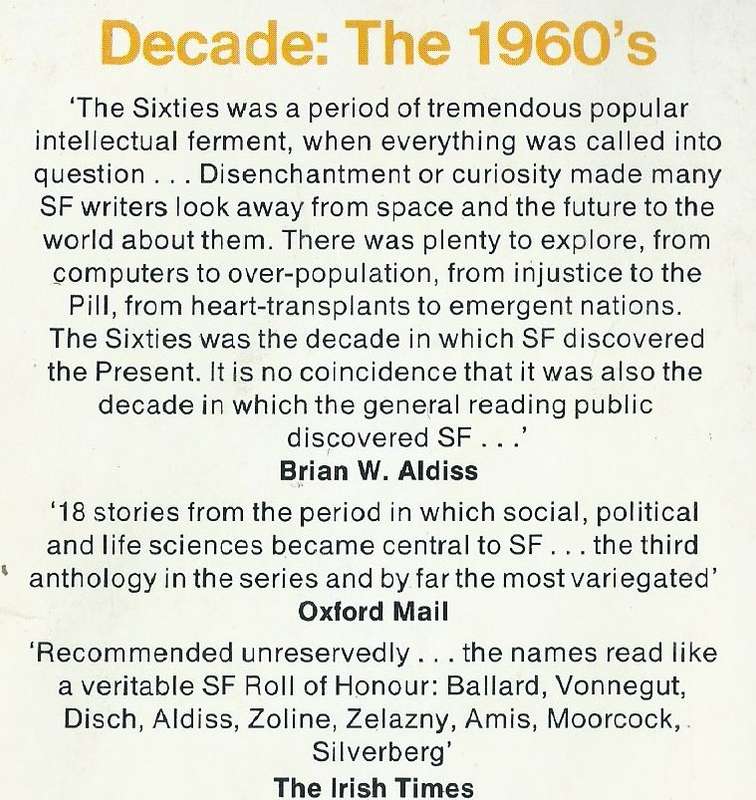 Decade of the 1960's (Anthology of SF) | Brian W. Aldiss & Harry Harrison (Eds.)