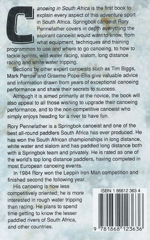 Canoeing in South Africa (Inscribed by Author) | Rory Pennefather
