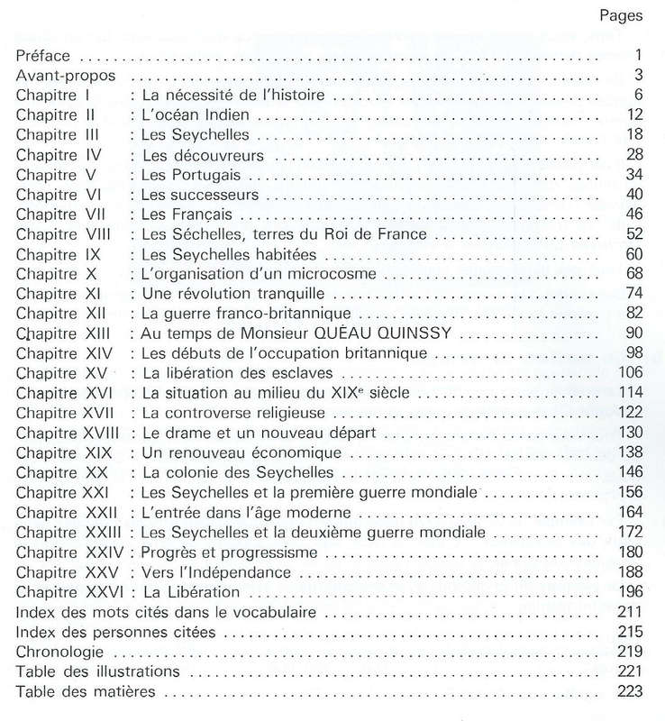 Histoire des Seychelles (French)