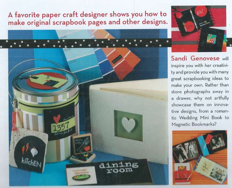 Designer Scrapbooks | Sandi Genovese