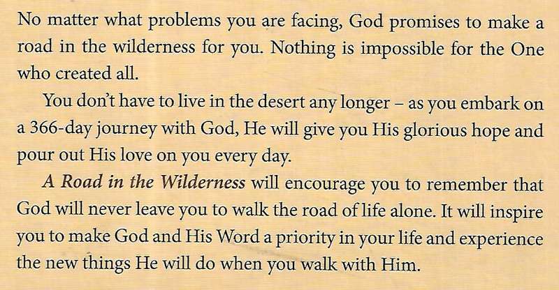 A Road in the Wilderness: 366 Devotions | Solly Ozrovech