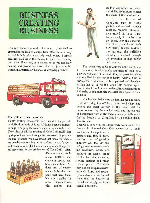 The Inside Story of Coca-Cola, and How Other Industries Benefit
