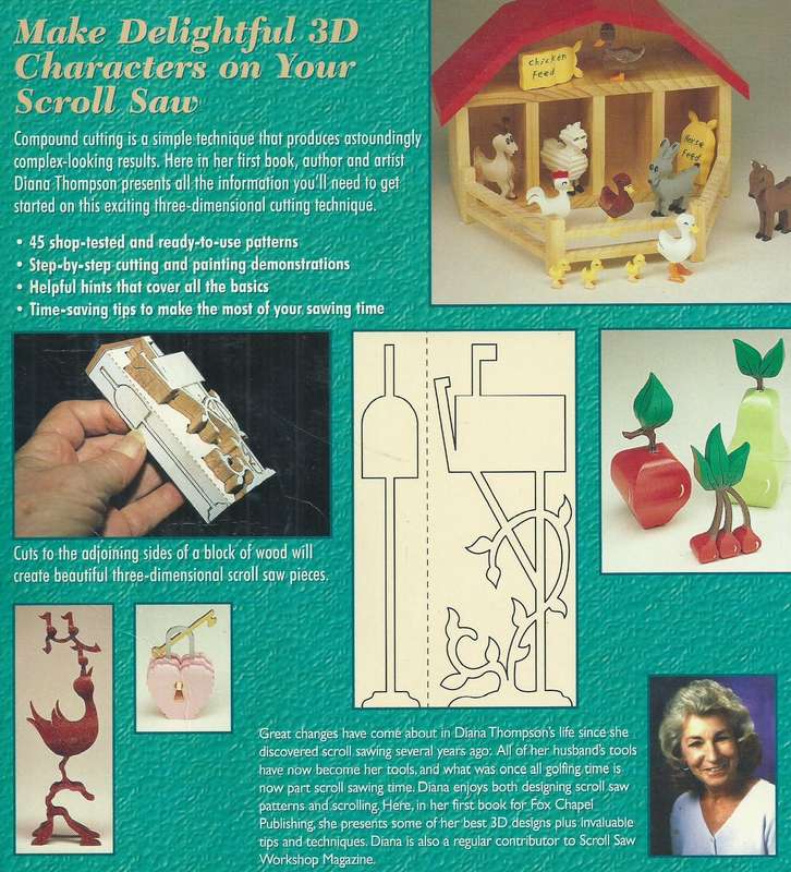 3D Patterns for the Scroll Saw | Diana Thomson