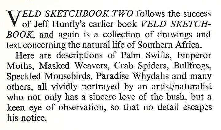 Veld Sketchbook Two | Jeff Huntly