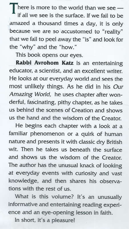 Our Wondrous World | Rabbi Avrohom Katz