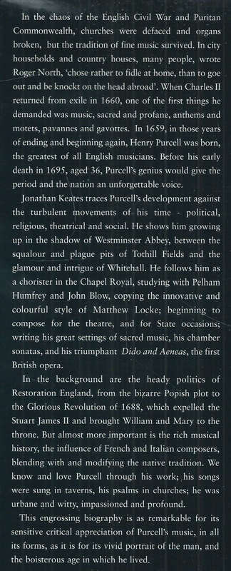 Purcell: A Biography | Jonathan Keates