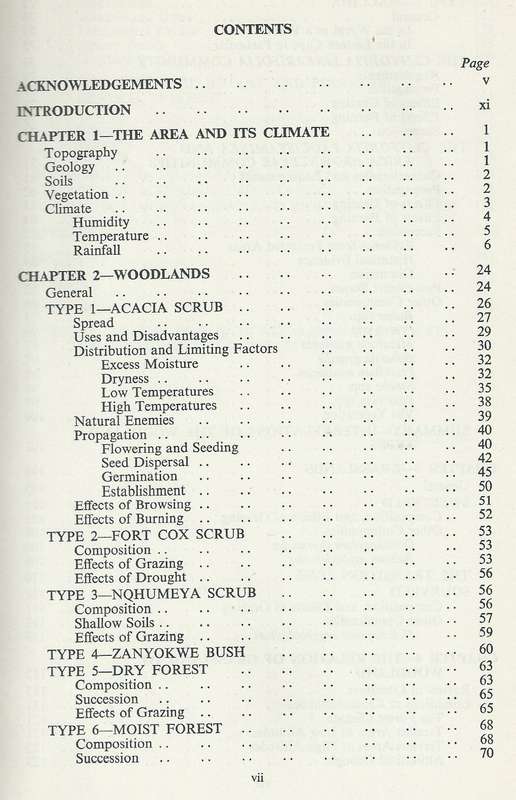 A Botanical Survey of the Keiskammahoek District (Botanical Survey of SA, Memoir No. 27) | R. Story