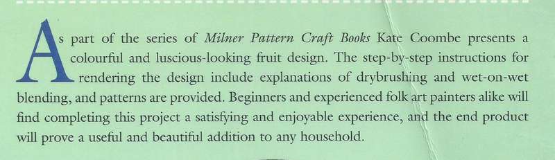 Painted Fruit Clock | Kate Coombe