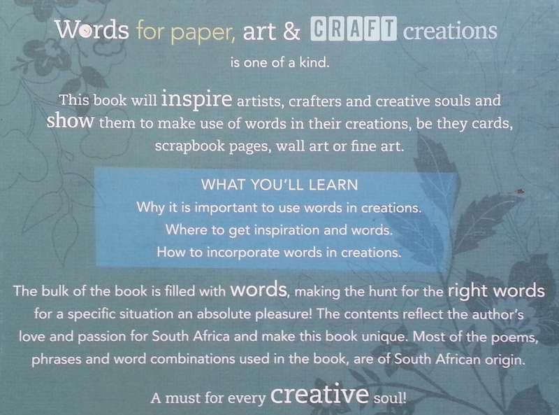 Words for Paper, Art & Craft Creations | Monica de Beer