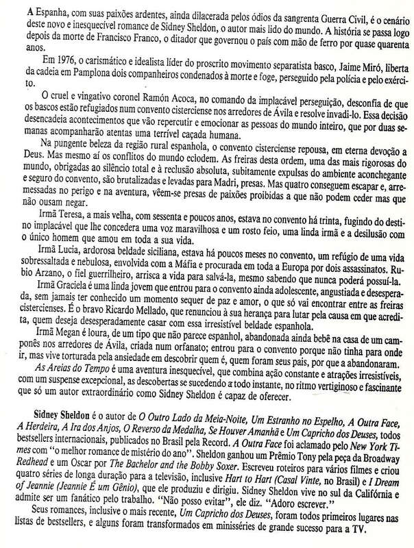 As Areias do Tempo (Portuguese) | Sidney Sheldon