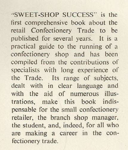 Sweet-Shop Success: A Handbook for the Retail Confectioner
