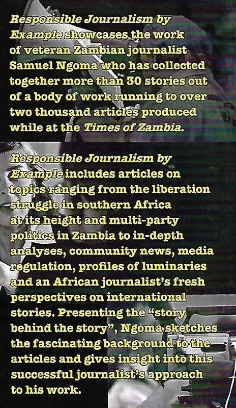 Responsible Journalism by Example: An African Scribe's Own Experience on a Quality Paper | Samuel...