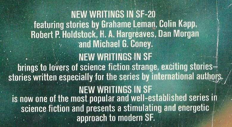 New Writings in SF 20 | John Carnell (Ed.)