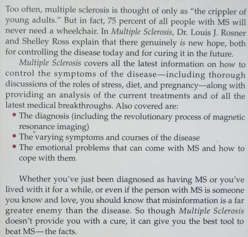 Multiple Sclerosis | Louis J. Rosner & Shelley Ross