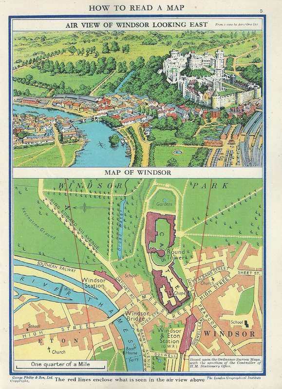 Philips' Pictorial Atlas of the World, Showing Where and How People Live (South African Edition) ...