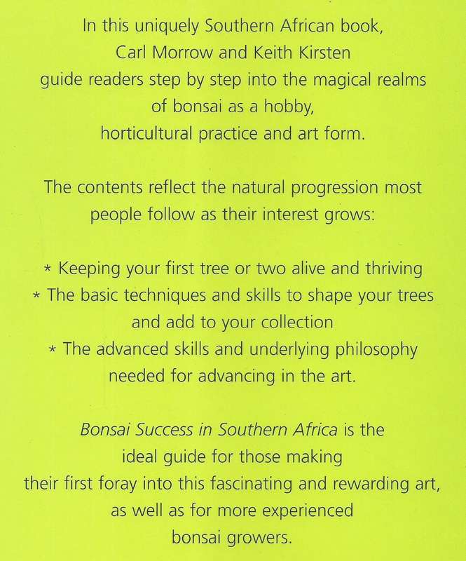 Bonsai Success in Southern Africa  | Carl Morrow & Keith Kirsten
