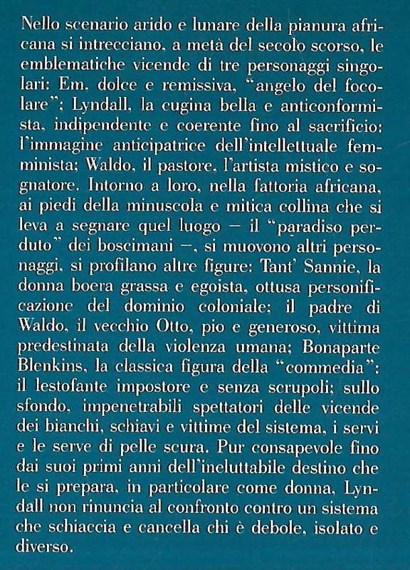 Storia di Una Fattoria Africana (Italian) | Olive Schreiner