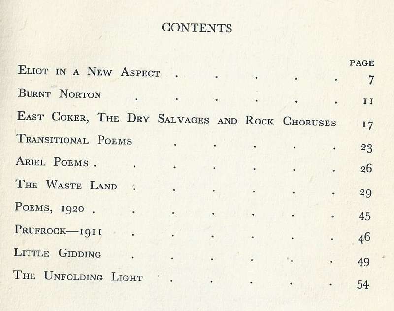 T. S. Eliot and the Lay Reader | E. M. Stephenson