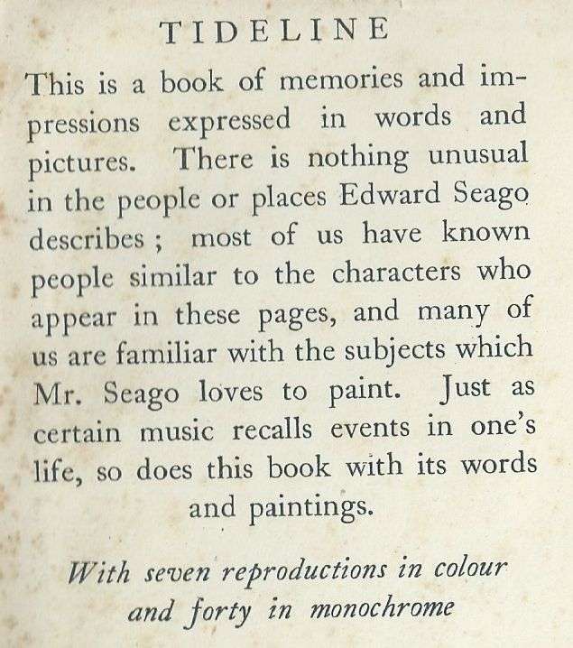 Tideline: The Ebb and Flow of Memory and Experience | Edward Seago