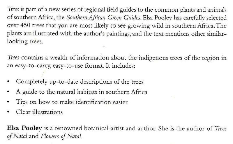 Trees (Inscribed by Author) | Elsa Pooley