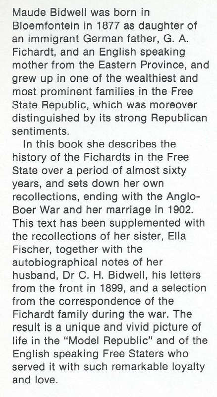 Maude Bidwell: Pen Pictures of the Past | Karel Schoeman (Ed.)