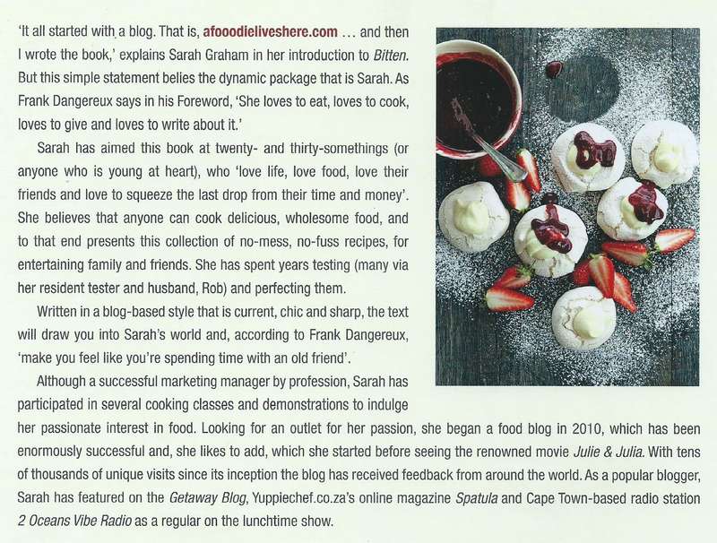 Bitten: Unpretentious Recipes from a Food Blogger | Sarah Graham