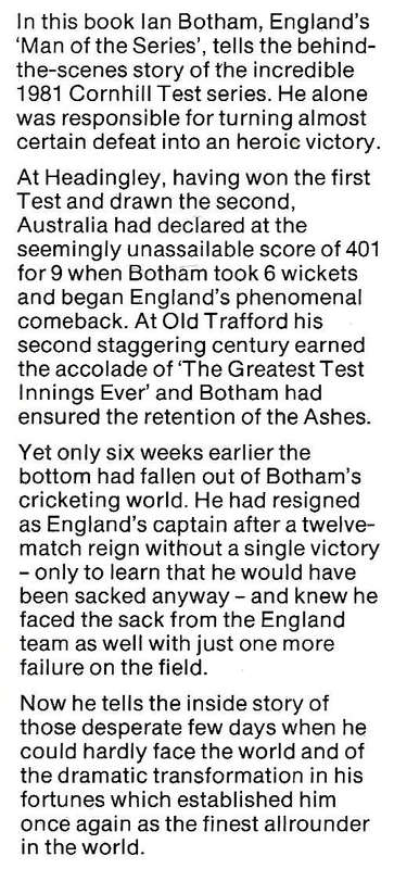 The Incredible Tests 1981 | Ian Botham