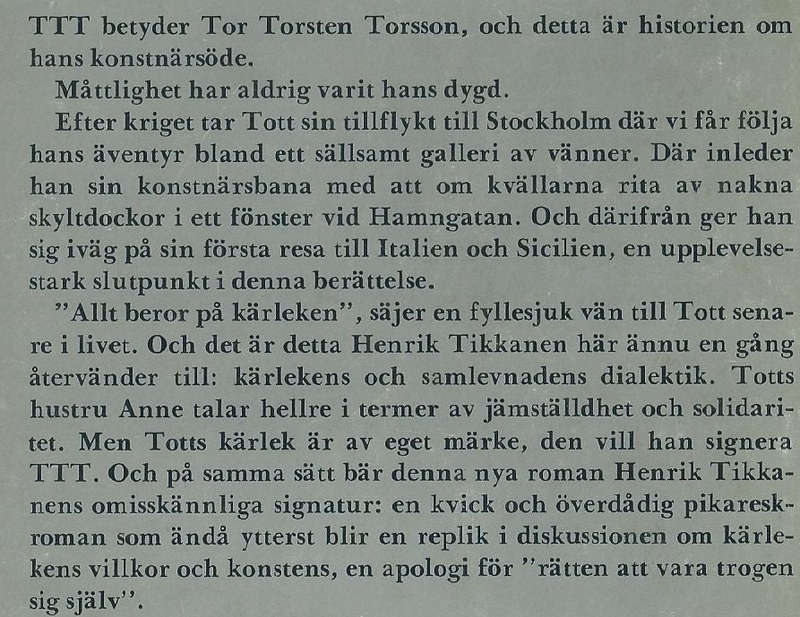 TTT (Swedish) | Henrik Tikkanen