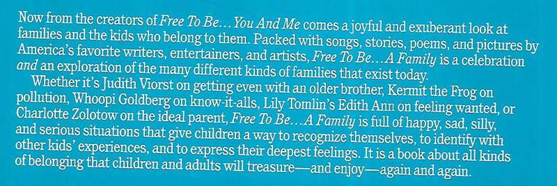 Free to Be... A Family: A Book About All Kinds of Belonging | Marlo Thomas, et al.