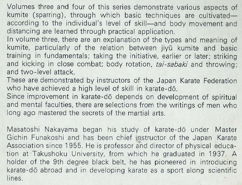Best Karate 3: Kumite 1 | M. Nakayama