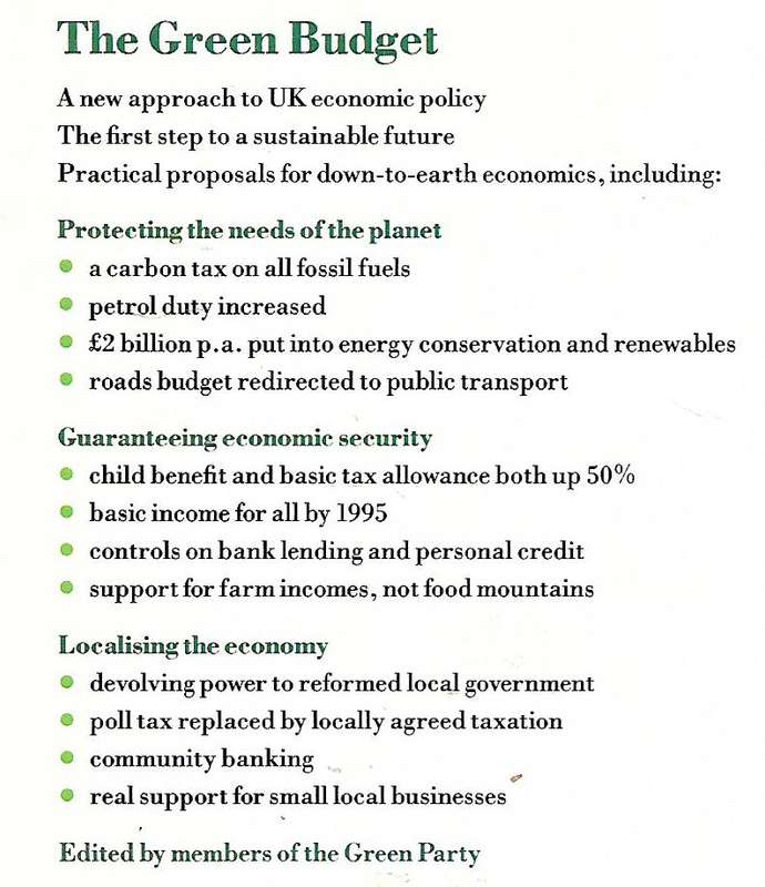 The Green Budget | David Kemball-Cook, et al. (Ed.)