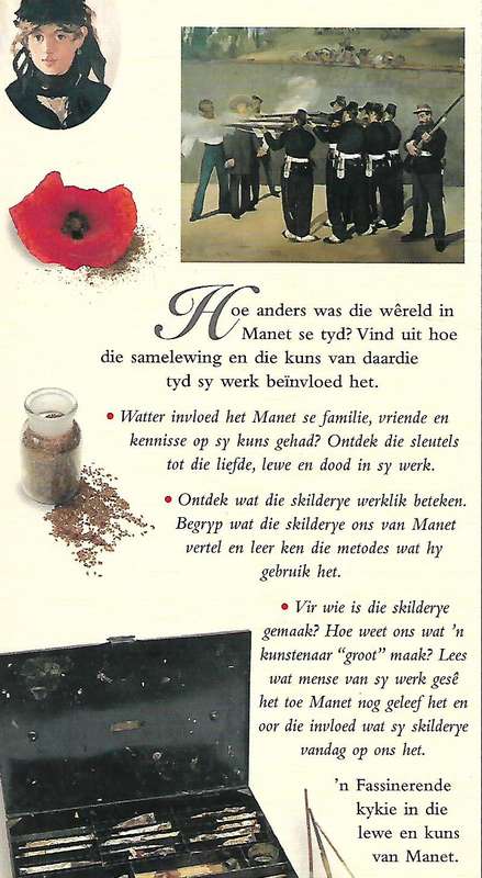 Manet: 'n Nuwe Realisme (Afrikaans) | David Spence