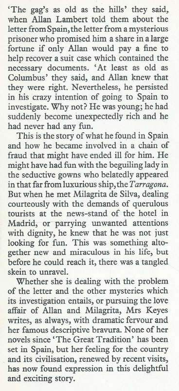 The Letter from Spain | Frances Parkinson Keyes