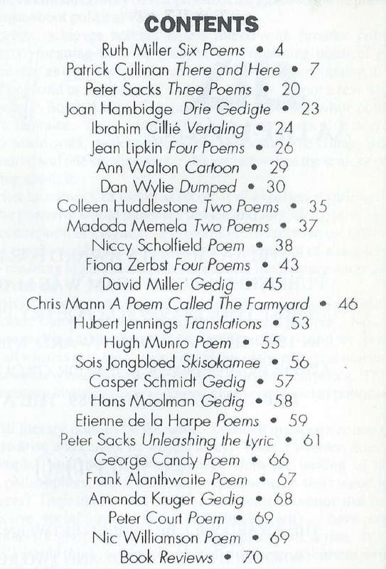 Upstream: A Quarterly Magazine of the Arts (Vol. 7, No. 4, Summer 1989)