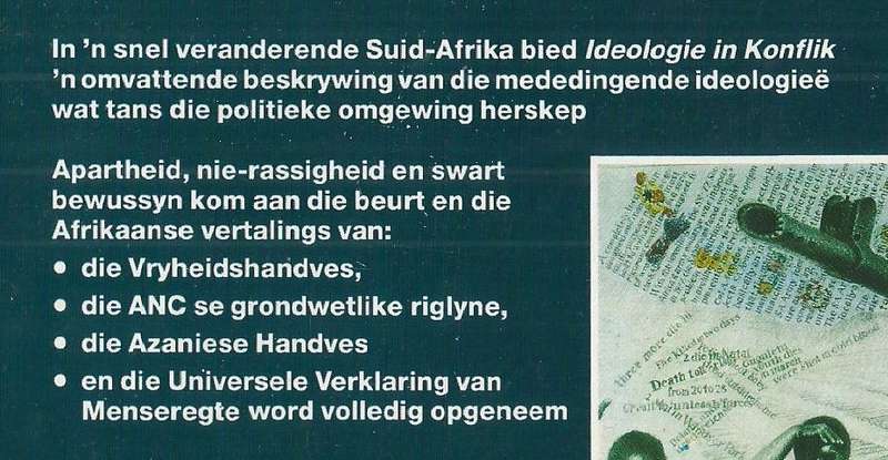 Ideologie in Konflik (Afrikaans) | Ian Liebenberg