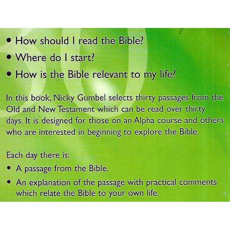 30 Days: A Thirty Day Practical Introduction to Reading the Bible | Nicky Gumbel