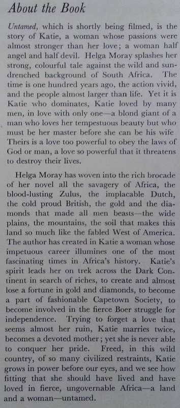 Untamed (First Edition, 1951) | Helga Moray