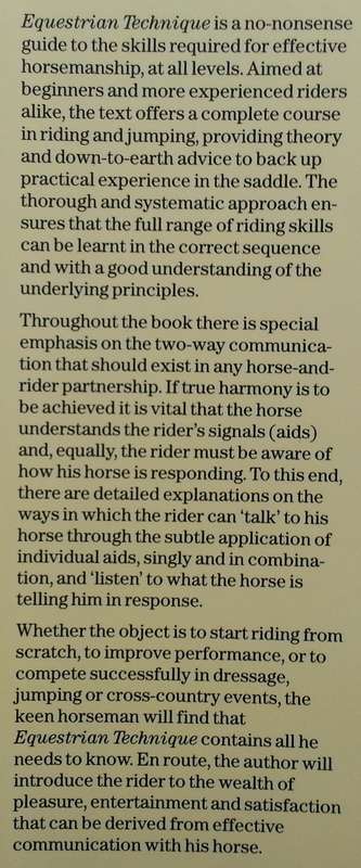 Equestrian Technique | Tris Roberts