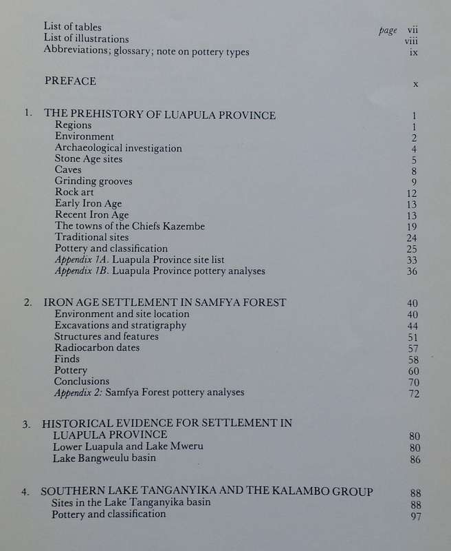 People of the Lakes: Archaeological Studies in Northern Zambia | Robin Derricourt