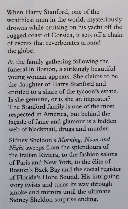 Morning, Noon & Night | Sidney Sheldon