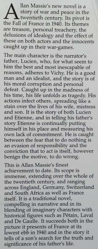 A Question of Loyalties | Allan Massie