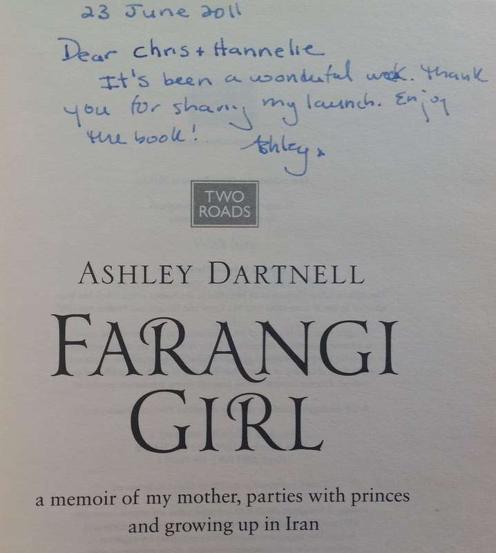 Farangi Girl: A Memoir of my Mother, Parties with Princes, and Growing Up in Iran (Inscribed by A...