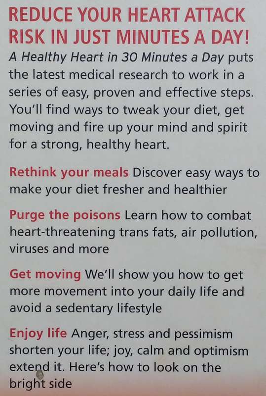 A Healthy Heart in 30 Minutes a Day