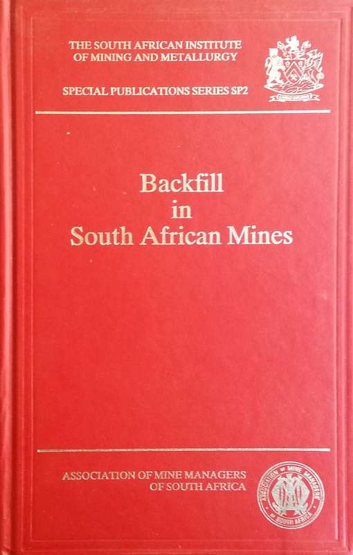 Backfill in South African Mines