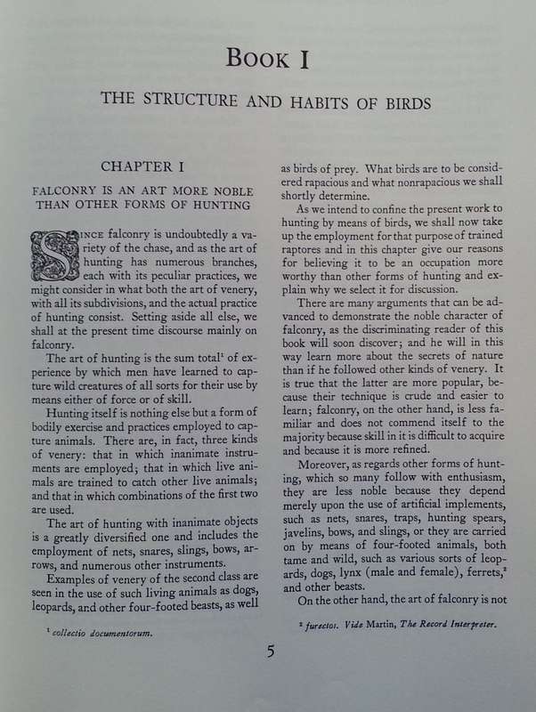 The Art of Falconry, being the De Arte Venandi Cum Avibus of Frederick II of Hohenstaufen | Casey...