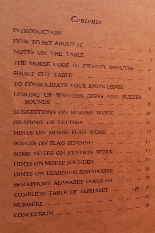 Lloyd's Morse Code in Twenty Minutes (Published 1942)